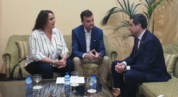 Moreno se compromete a estudiar la convocatoria de una comisión bilateral para frenar el proyecto de Gas Natural en Doñana