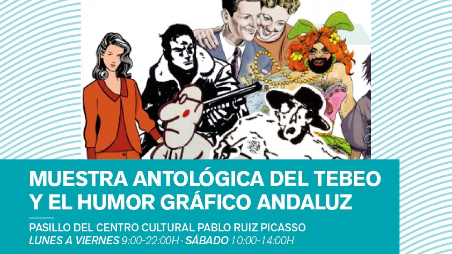 El Centro Cultural Pablo Ruiz Picasso recibe la 'Muestra antológica del tebeo y el humor gráfico andaluz' del CAL