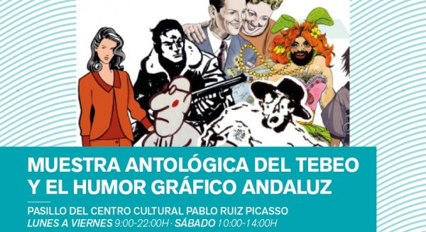 El Centro Cultural Pablo Ruiz Picasso recibe la 'Muestra antológica del tebeo y el humor gráfico andaluz' del CAL