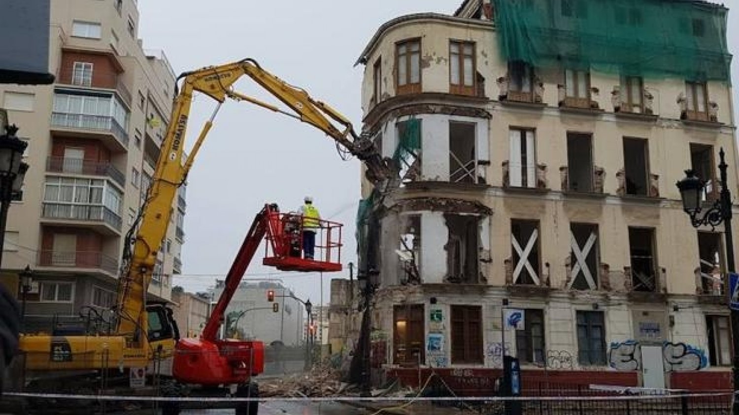 Finalizan las obras del derrumbe de La Mundial