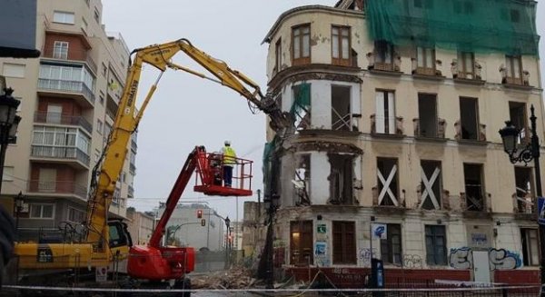 Finalizan las obras del derrumbe de La Mundial