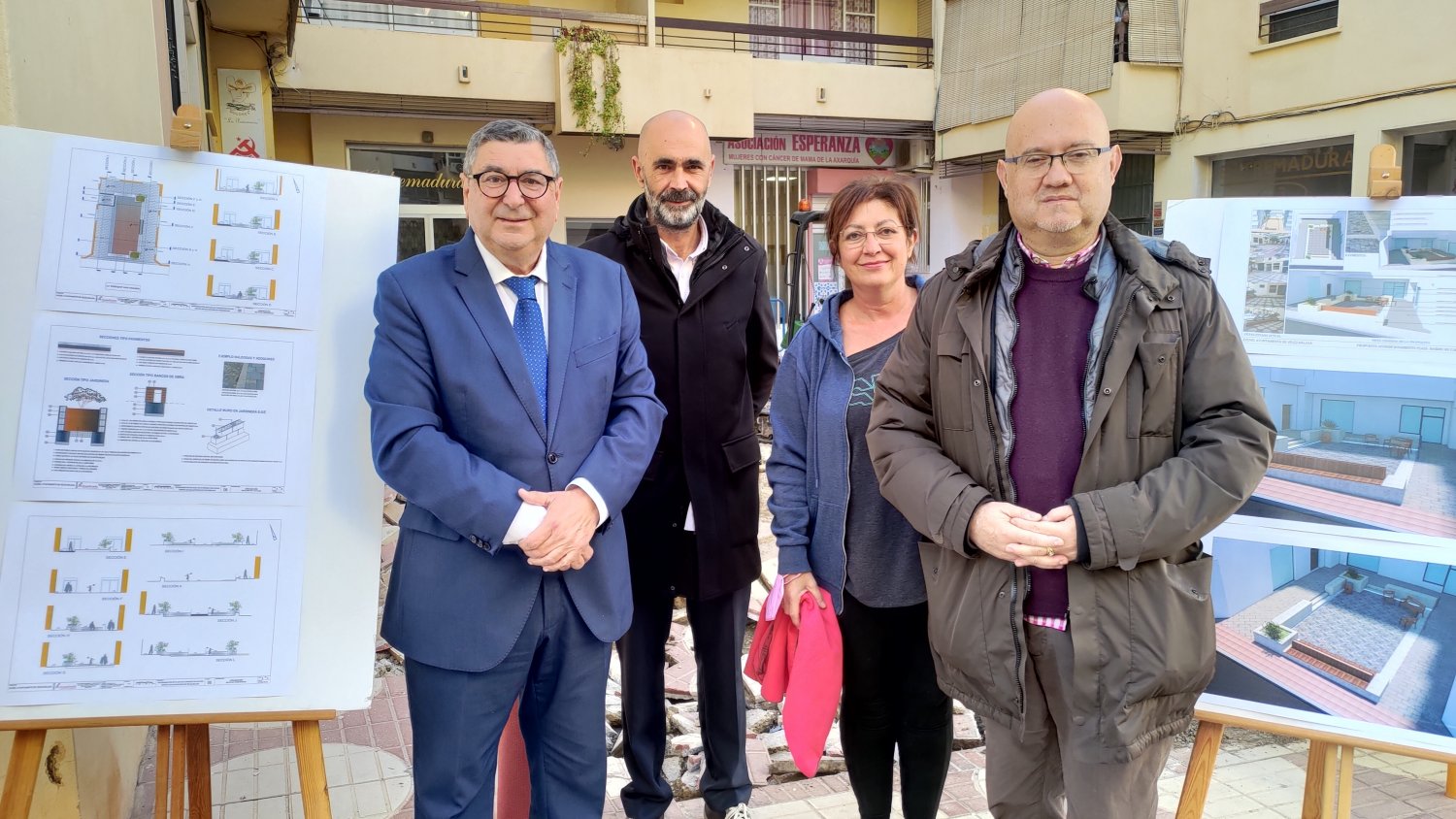 Vélez-Málaga comienza las obras de remodelación y embellecimiento de las plazas del barrio de Capuchinos