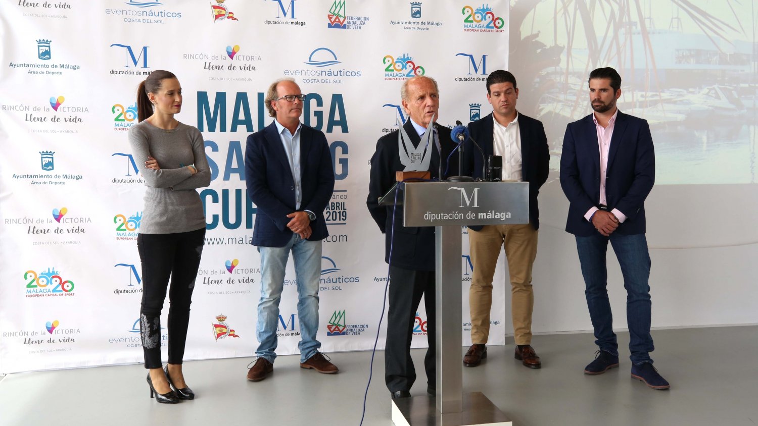Málaga celebra la competición de regata 'Sailing Cup'