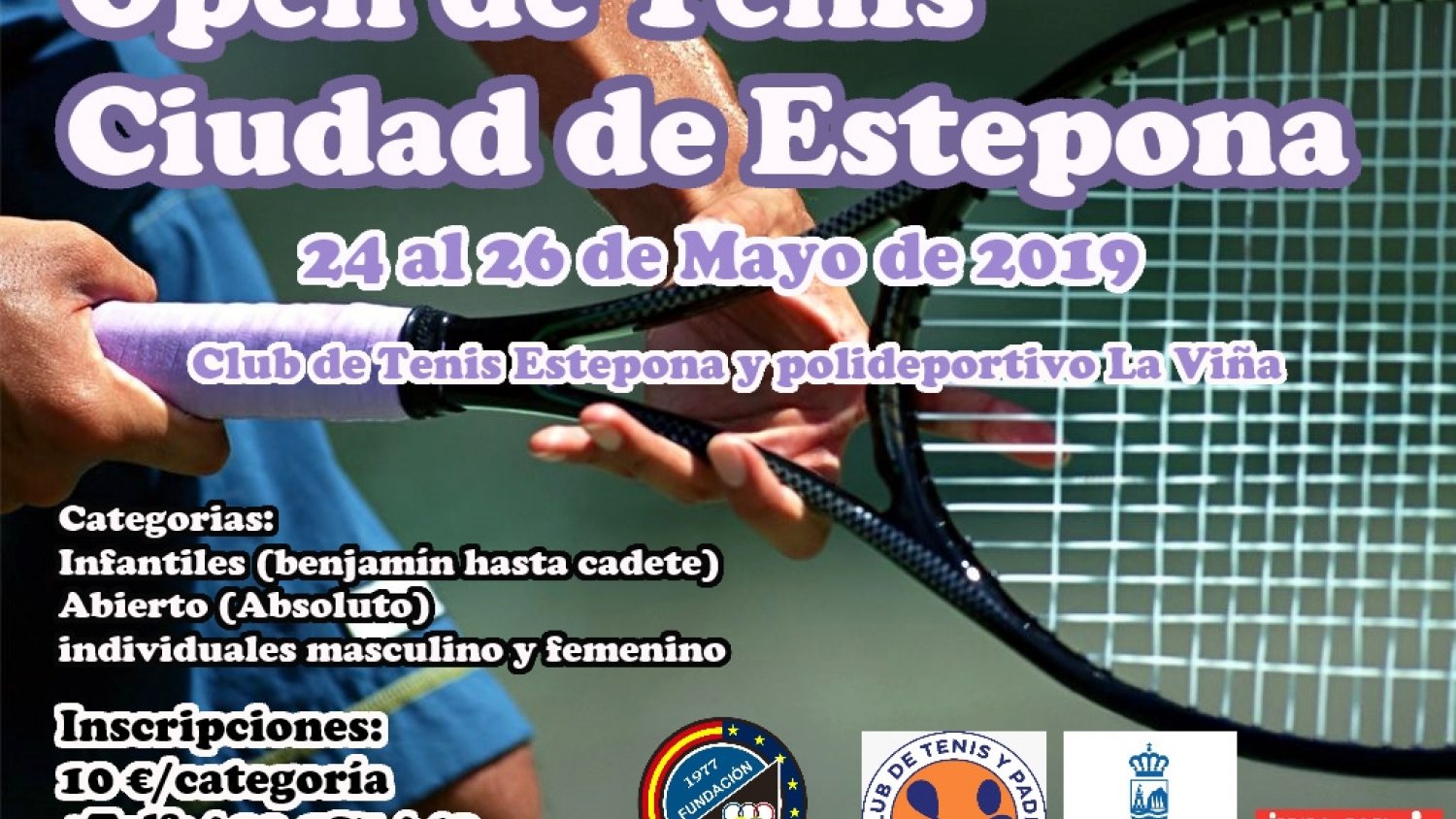 El Ayuntamiento y la Fundación ‘24  Horas Deportivas’ colaboran para fomentar el tenis en la localidad