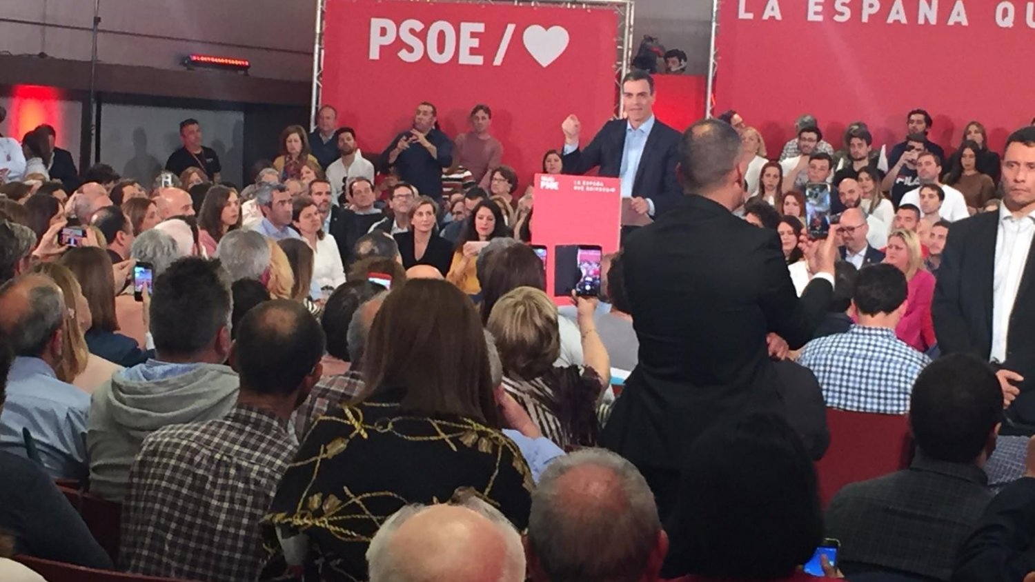 Sánchez hace un llamamiento a la urnas apelando a que 