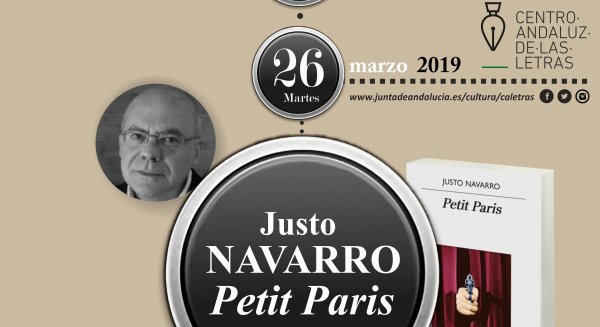 Justo Navarro presenta su nueva novela, ‘Petit Paris’