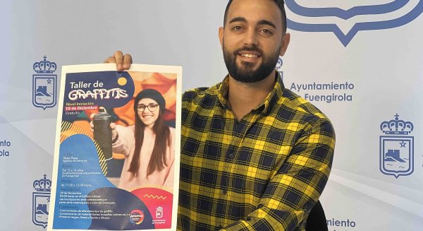 Fuengirola organiza un taller gratuito de iniciación al graffiti para jóvenes de entre 12 y 16 años