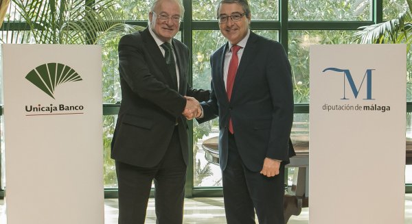 La Diputación de Málaga y Unicaja Banco colaboran para impulsar actividades sociales, culturales y deportivas