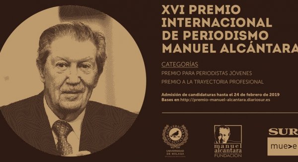 Nativel Preciado y Francisco Carrión obtienen el XVI Premio de Internacional de Periodismo Manuel Alcántara