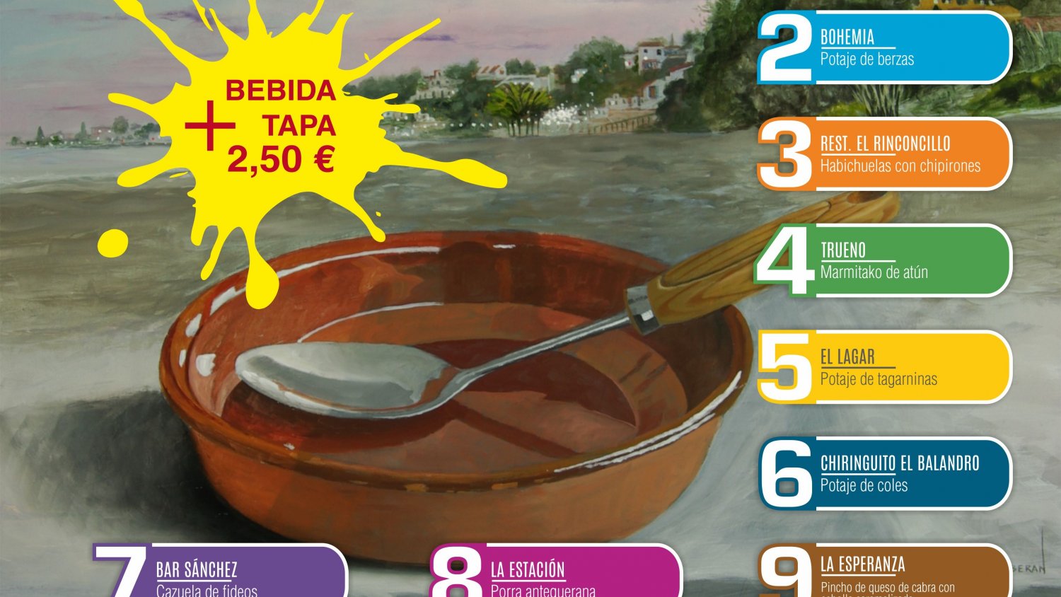 Benajarafe y Chilches celebran la segunda edición de la 'Ruta del cuchareo'