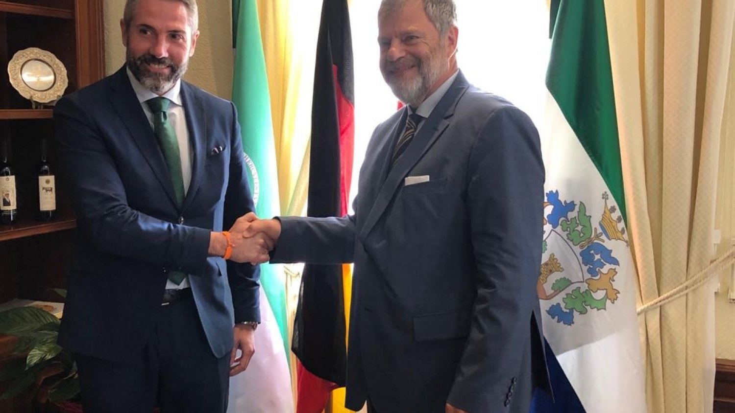 El Embajador alemán en España, Wolfgang Dold, realiza su primera visita oficial a Andalucía