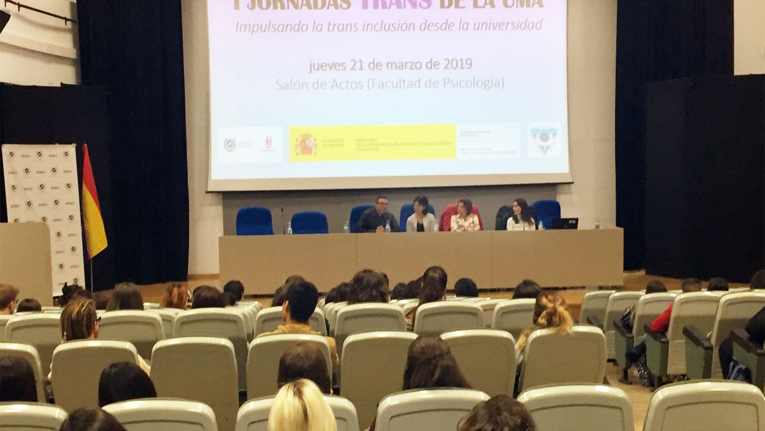La Facultad de Psicología celebra las primera jornadas impulsando la 'Trans Inclusión'