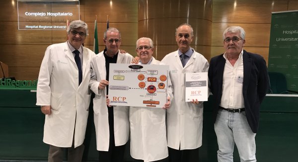 El Hospital Regional de Málaga presenta un plan para prevenir y reducir las paradas cardiorrespiratorias que se produzcan en el centro