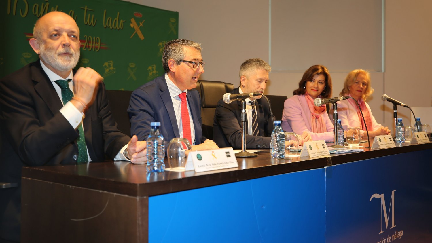Salado resalta el papel de la Guardia Civil para abordar el problema de la inmigración en el Estrecho