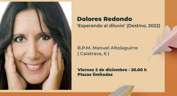 Dolores Redondo clausura las VI Catas Literarias de 'un otoño de cultura'
