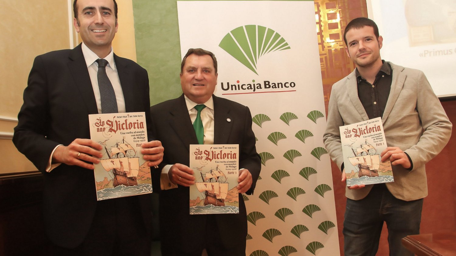 Unicaja Banco colabora en la publicación de un cómic que invita a viajar en la Nao Victoria