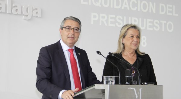 La Diputación de Málaga cierra 2018 con una ejecución presupuestaria del 86%