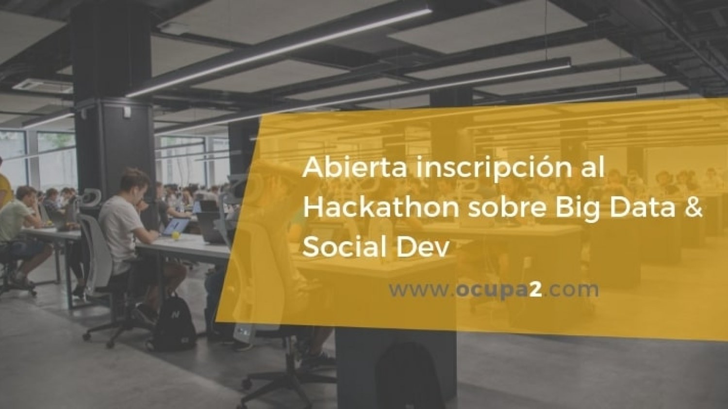 Ocupa2 organiza en Málaga un maratón de programadores con un premio de 1.500 euros