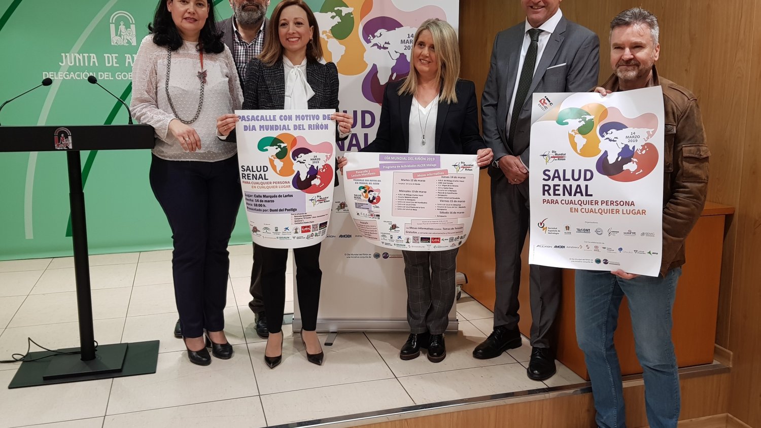 La Junta apoya a ALCER y destaca la solidaridad de los malagueños en trasplantes renales