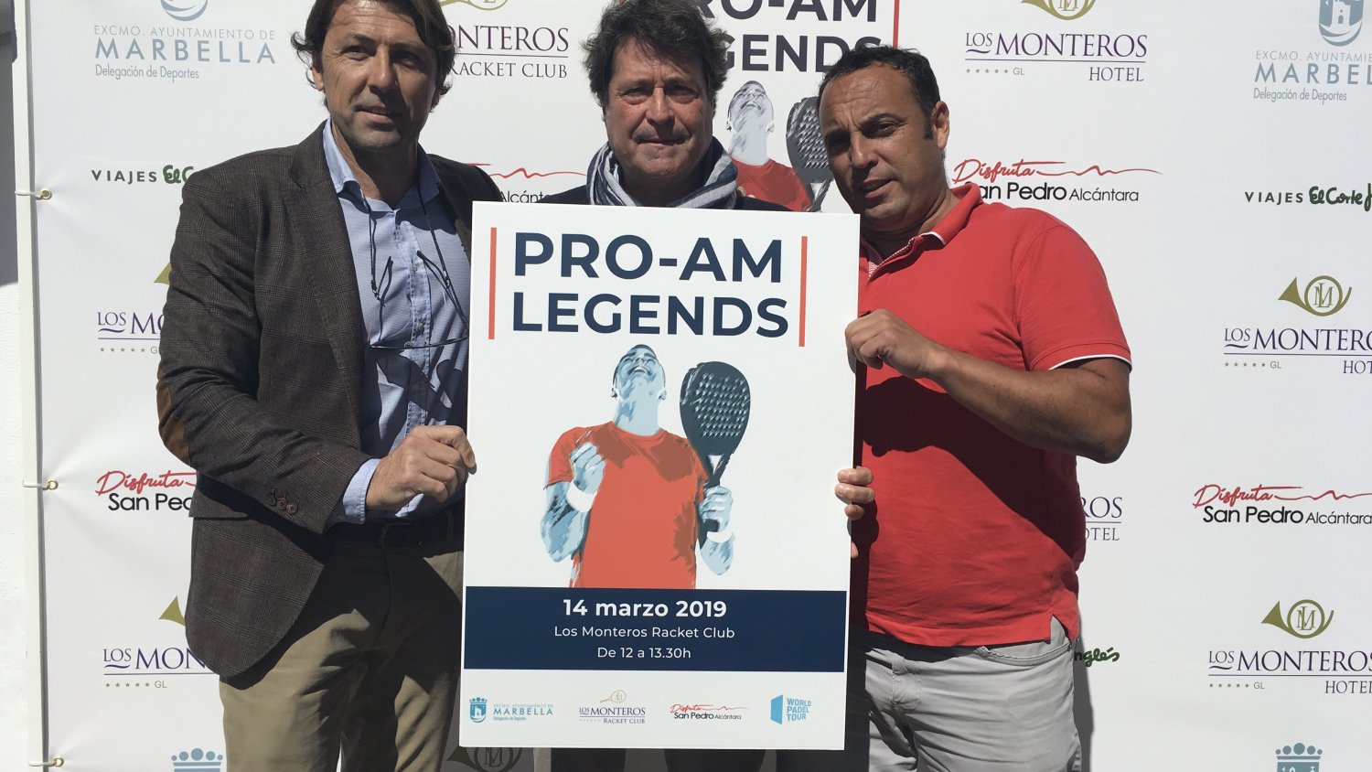 Marbella acogerá un torneo en homenaje a exjugadores profesionales de Padel