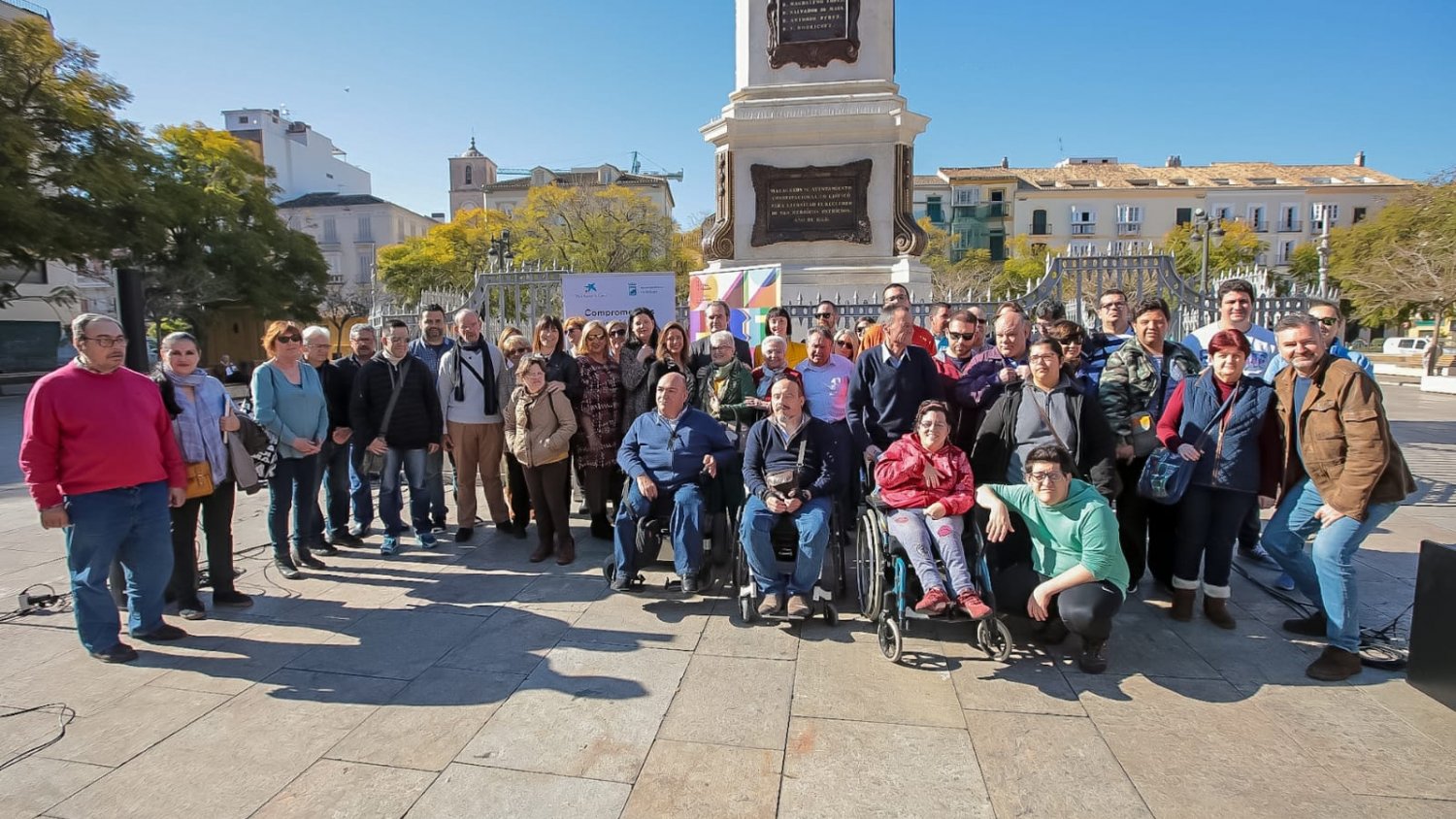 La plaza de la Merced acogerá el Espacio Solidario del 22 Festival de Málaga