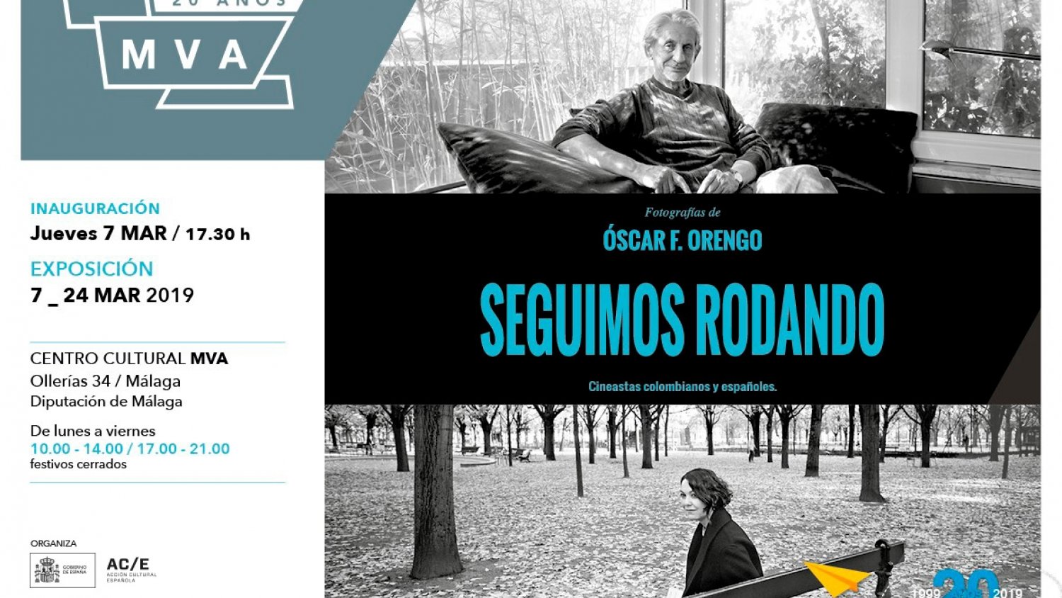 Málaga de Festival acoge la exposición inédita 'Seguimos rodando'