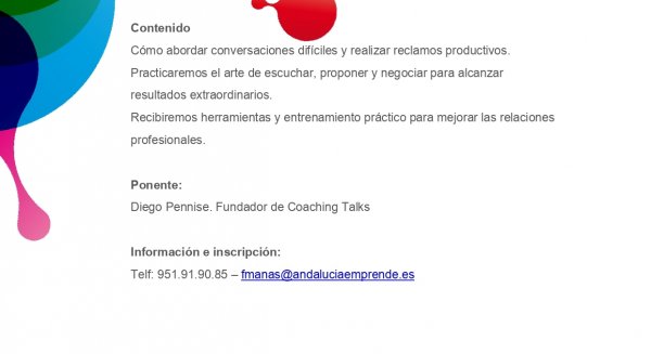 El CADE de Torremolinos convoca un taller teórico-práctico de coach comunicativo