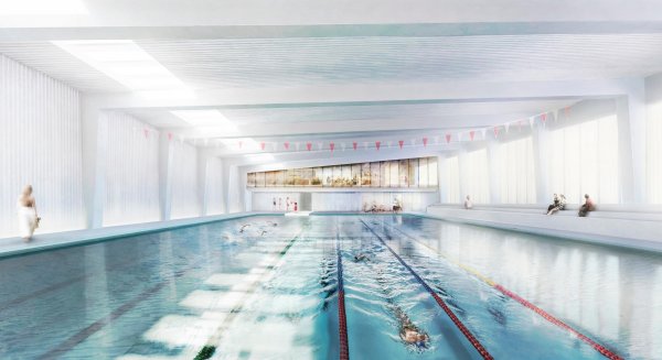 Estepona selecciona los tres proyectos del concurso de ideas para la piscina cubierta de San Fernando