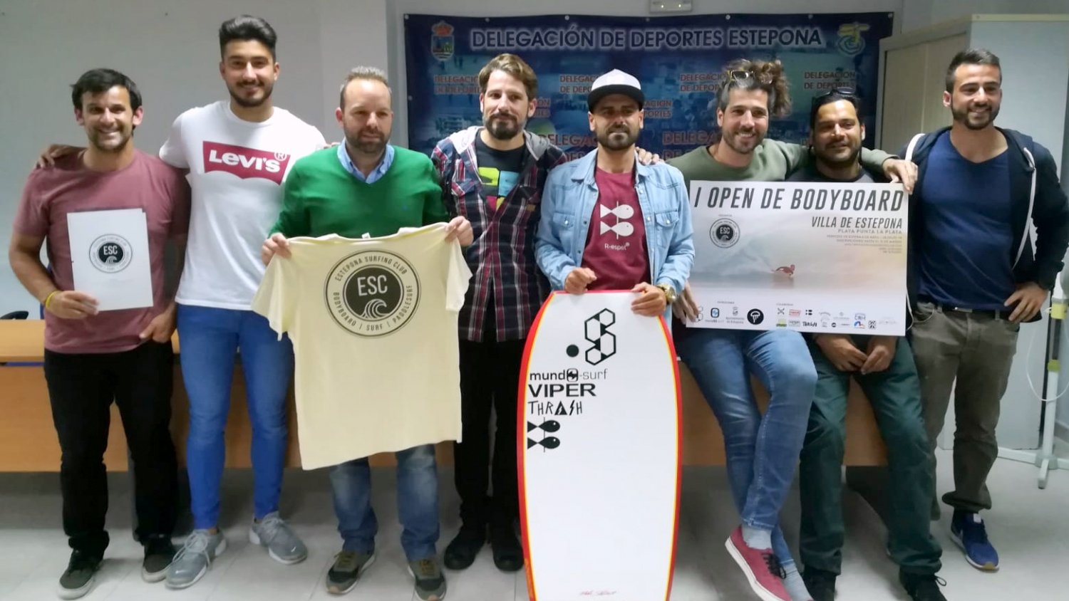 Estepona cuenta con un nuevo club deportivo para la práctica del surf, bodyboard y paddle surf