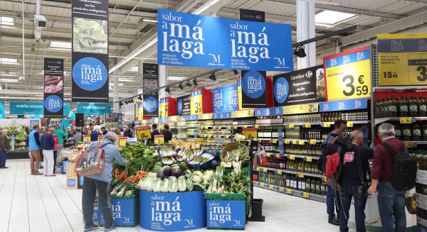 Los productos de 'Sabor a Málaga' doblan sus ventas en Carrefour gracias a la campaña promocional