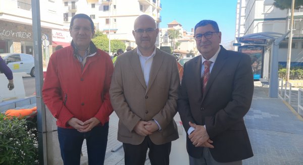 Torre del Mar acaba la reurbanización de calle Copo e inicia la de calle Doctor Fleming