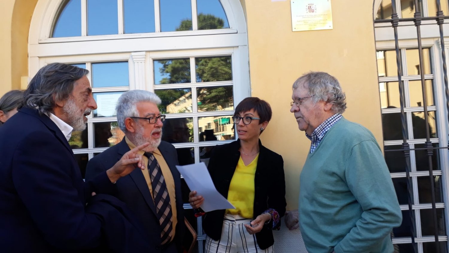 María Gámez resalta el vínculo de García Lorca con el edificio de la Subdelegación del Gobierno