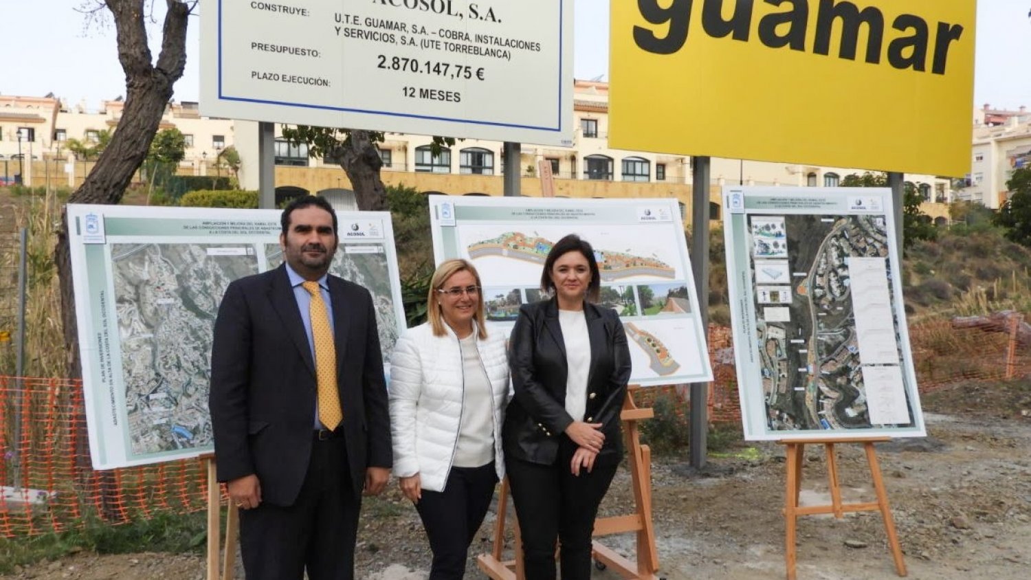 Acosol comienza las obras de mejora en la red de agua a su paso por Torreblanca