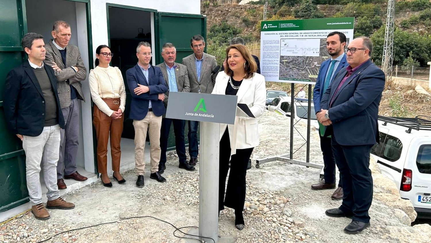 En marcha los sondeos del río Chíllar para asegurar el abastecimiento a 220.000 vecinos de La Axarquía