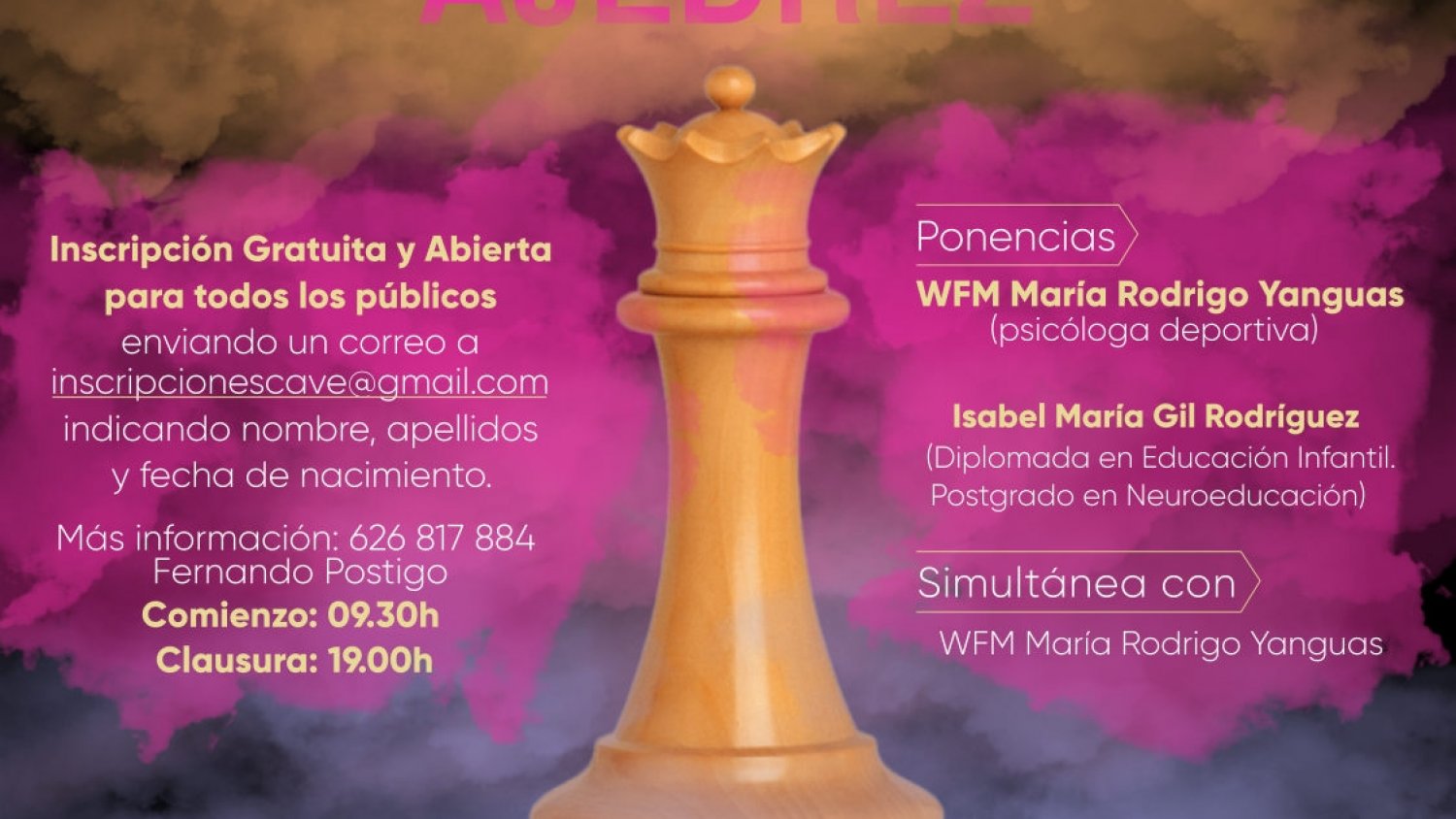 Segunda Jornada de la Mujer y el Ajedrez en Estepona