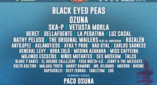 Black Eyed Peas, estrellas internacionales en el Weekend Beach Festival