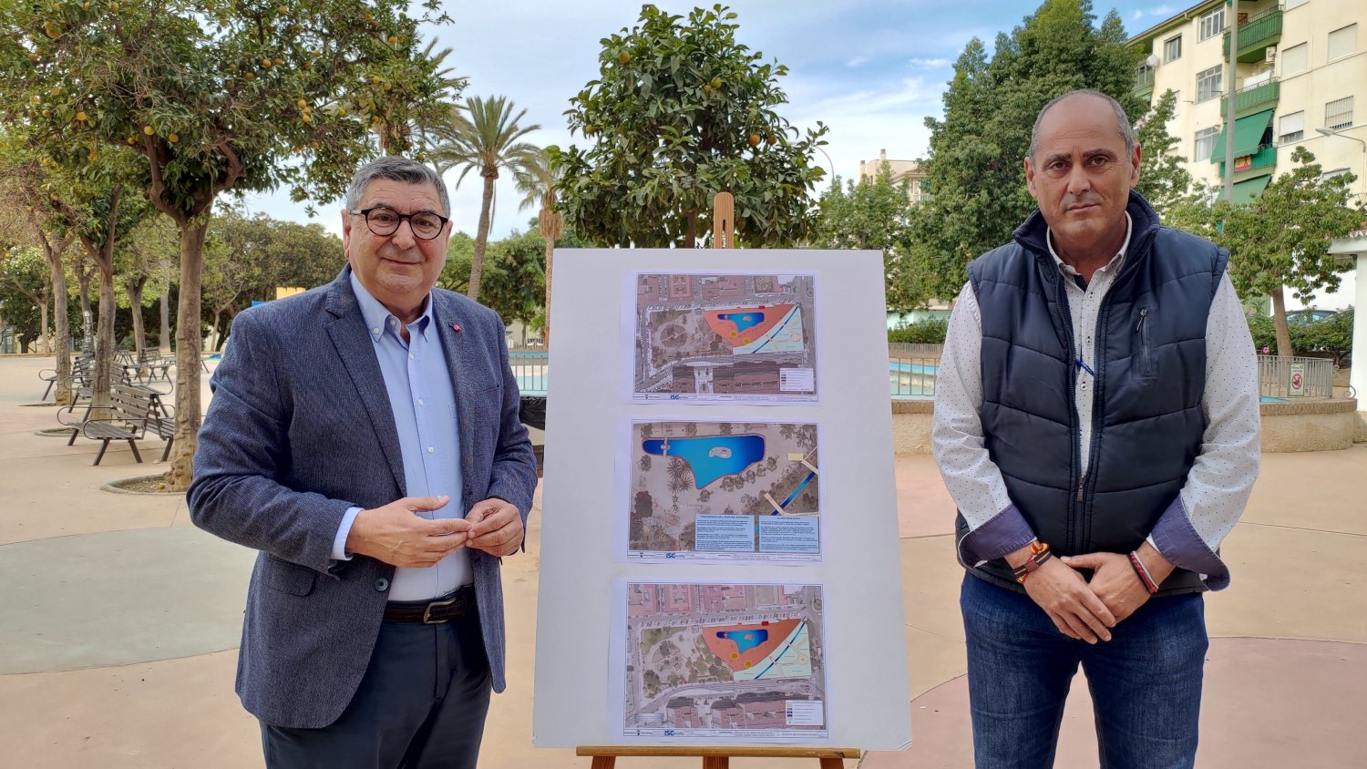 Vélez-Málaga inicia la gran transformación del parque Jurado Lorca