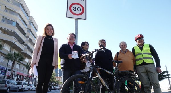 El Ayuntamiento refuerza las zonas 30 de la ciudad como vías ciclables