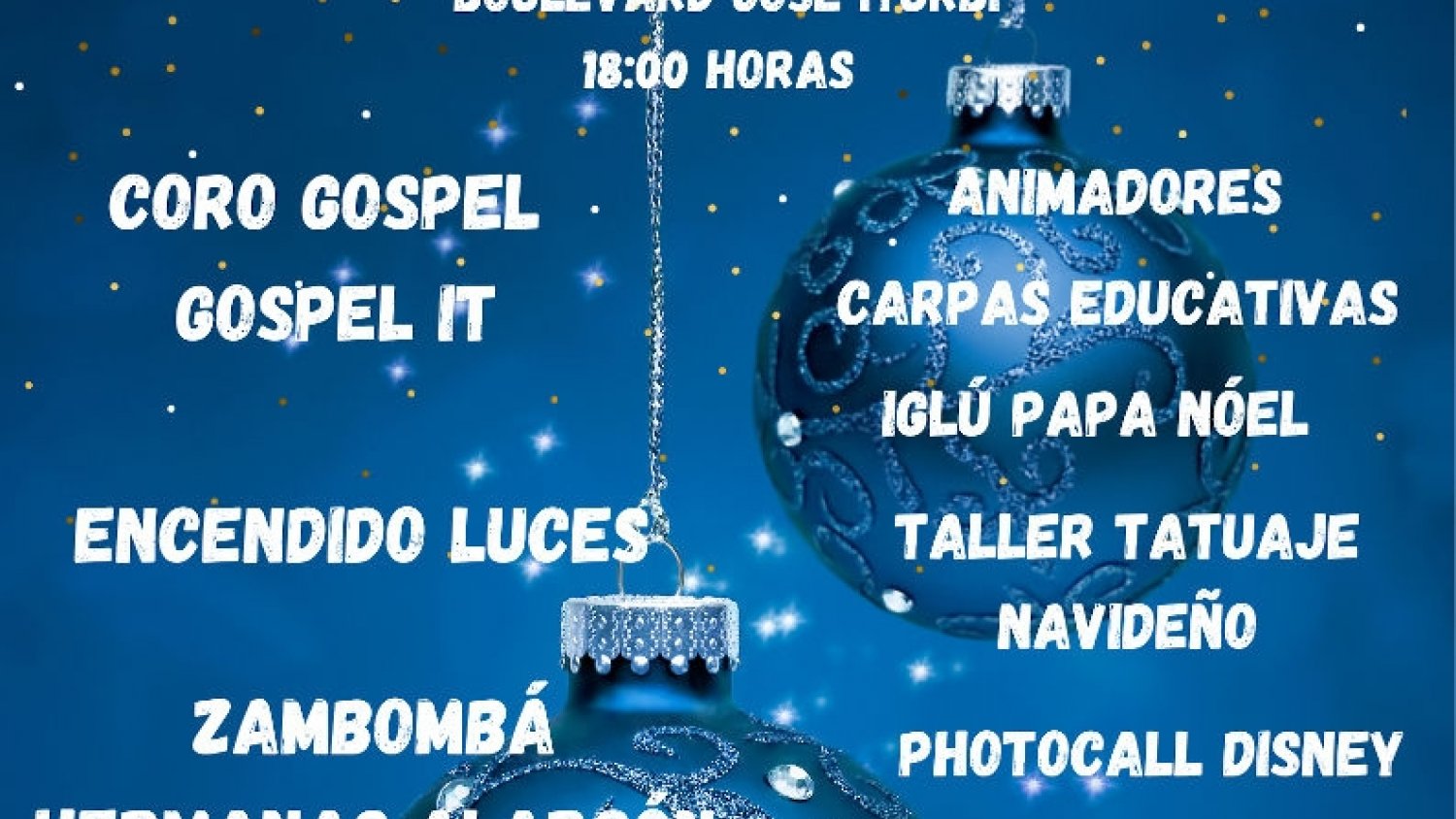 La Navidad llega al distrito Bailén-Miraflores con un amplio programa de actividades