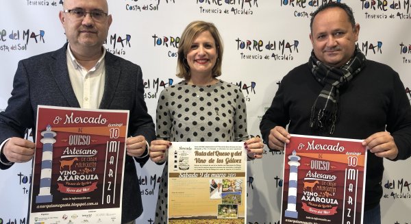 El Mercado de Queso Artesano de la Cabra Malagueña y Vino de la Axarquía reunirá a 40 expositores