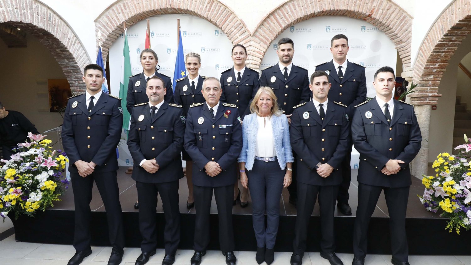 La alcaldesa de Marbella subraya la apuesta por reforzar la plantilla de la Policía Local