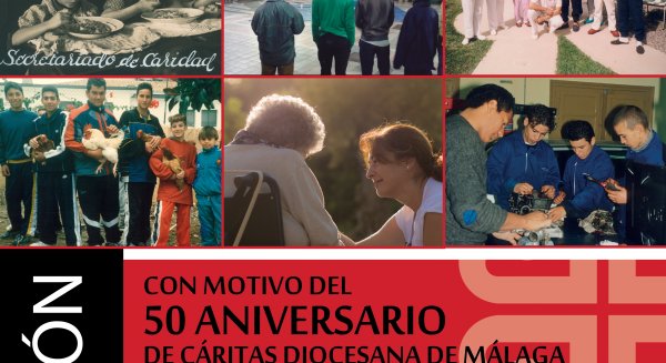 Cáritas conmemora su 50 aniversario con una exposición fotográfica en la antigua Casa Consistorial