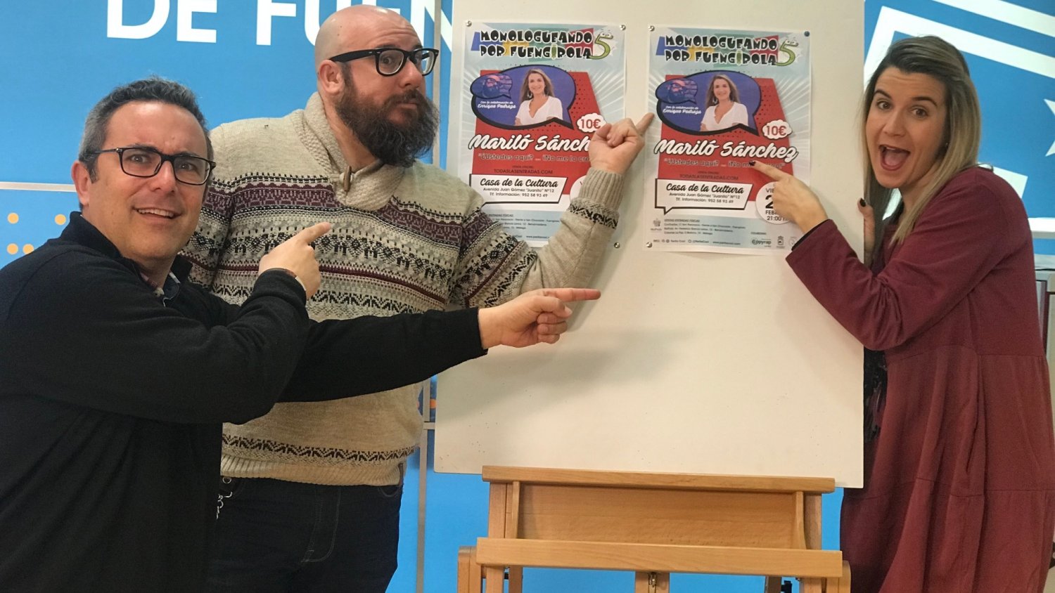 Los fuengiroleños Mariló Sánchez y Enrique Pedraza debutan mañana en el ciclo Monologueando