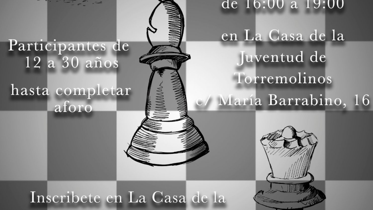 La Casa de la Juventud de Torremolinos organiza un taller de cine y un torneo de ajedrez