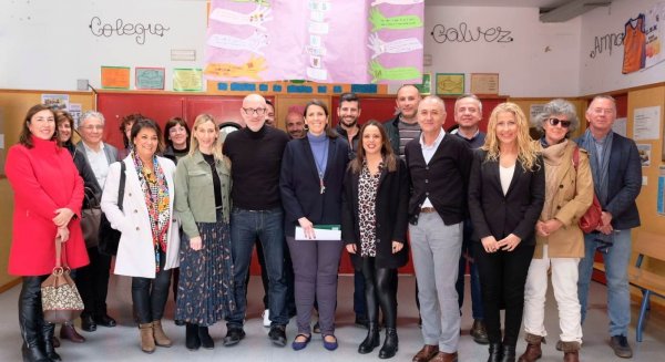 La delegada de Educación y Deporte se reúne con directores de centros docentes de Ciudad Jardín