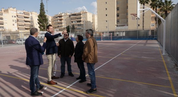 Se destinan cerca de 340.000 euros a la remodelación de pistas deportivas de Carretera de Cádiz