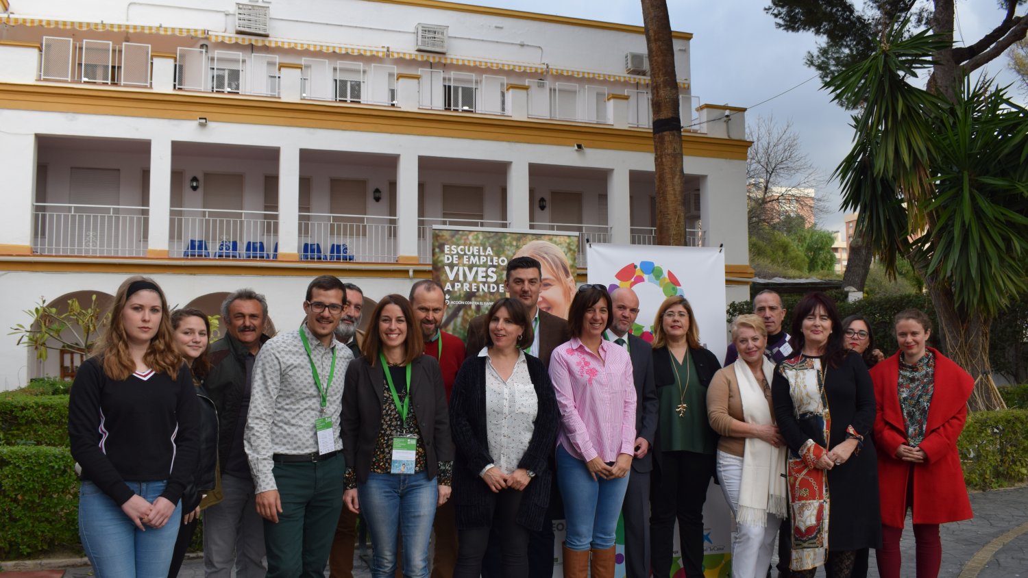 Vive Aprende forma a través de La Noria a medio centenar de personas desempleadas