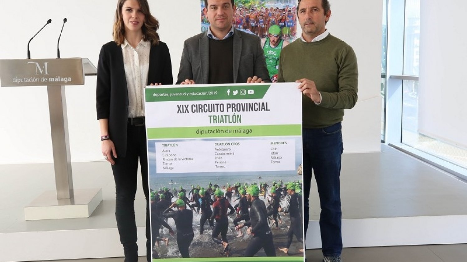 El Duatlón Cros de Antequera inaugura este domingo el XIX Circuito Provincial de Triatlón 'Diputación de Málaga'