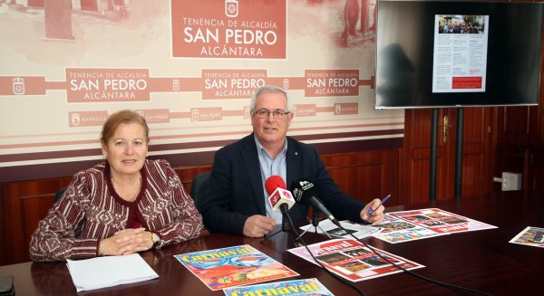 El Carnaval de San Pedro se celebrará del 20 de febrero al 15 de marzo