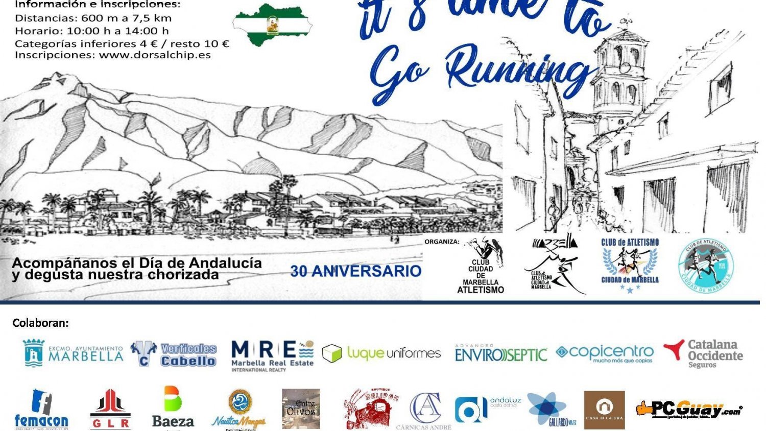 La Subida a Nagüeles celebrará, el próximo Día de Andalucía, su decimosexta edición